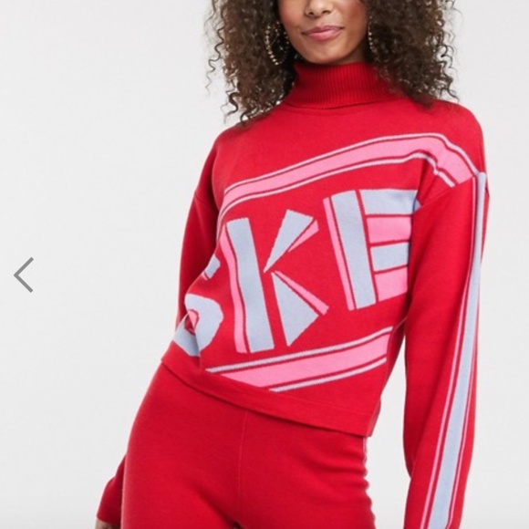 ASOS Sweaters - NWOT ASOS DESIGN  ski slogan sweater